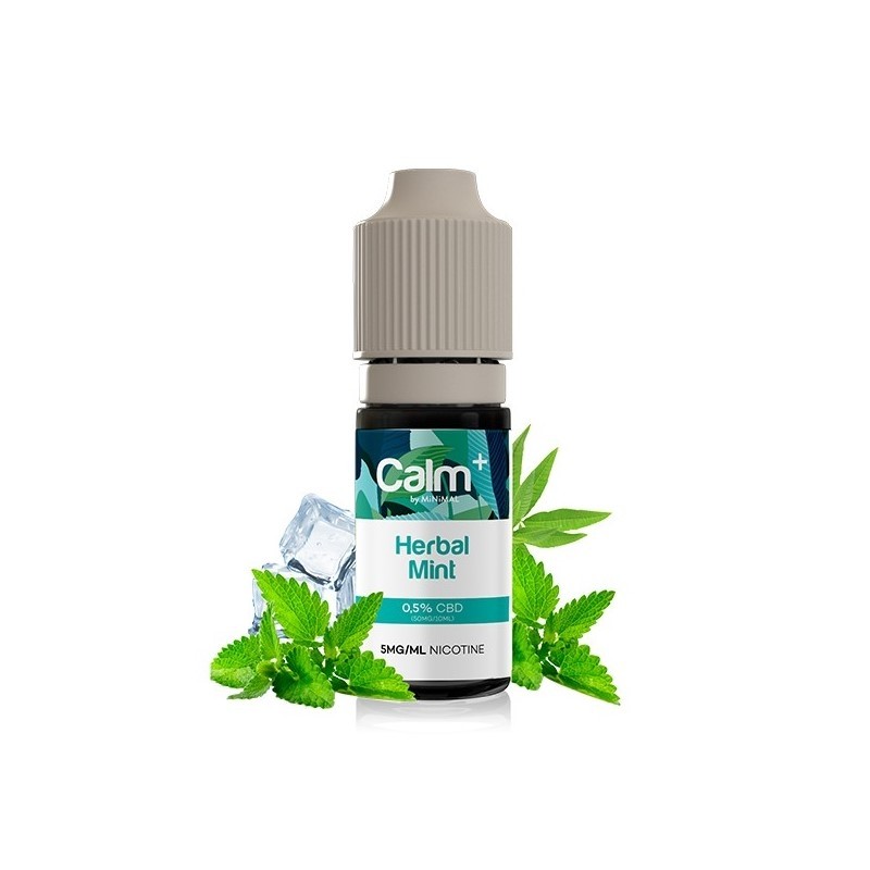 E-vedelik Calm+ Herbal Mint 10ml