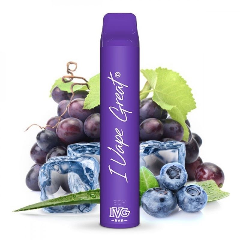 IVG Bar Plus+ Ühekordne e-sigaret Aloe Grape Ice