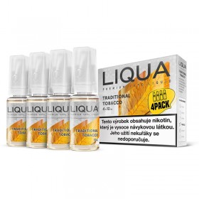 E-vedelik Liqua 10ml 4-pakk Traditsiooniline tubakas