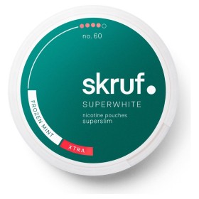 Nikotiinipadjad Skruf Super White #4 Frozen Mint 8mg