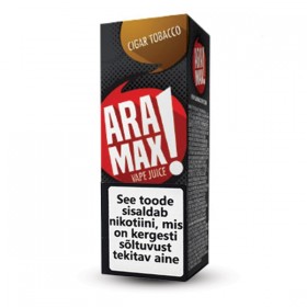 E-vedelik Aramax 10ml Sigari tubakas