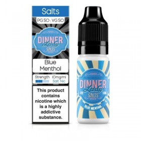 E-vedelik Dinner Lady Blue Menthol nikotiinisoolaga 10ml