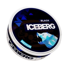 Nikotiinipadjad ICEBERG Medium Black