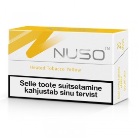 Kuumutatav tubakapulk Nuso Yellow