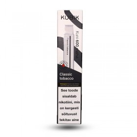 Ühekordne e-sigaret Kubik Classic Tobacco 2ml