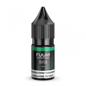 Aurukivide maitsestamise vedelik FUUM Aaloe ja Jahe Õun 10ml