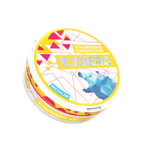 Nikotiinipadjad ICEBERG Medium Strawberry Banana Gum 