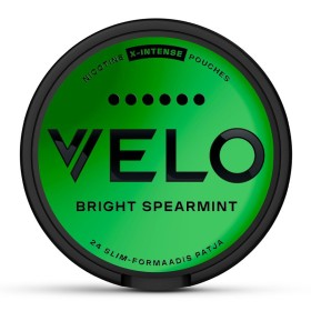 Nikotiinipadjad Velo Bright Spearmint X-Intense 17mg