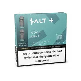 Kapsel E-vedelik Salt Plus Menthol 2x 2ml 20mg
