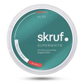 Nikotiinipadjad Skruf Super White #4 Frozen Mint 8mg