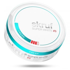 Nikotiinipadjad Skruf Super White #3