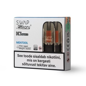 Kapsel E-vedelik SWAP 2x 2ml Mentool